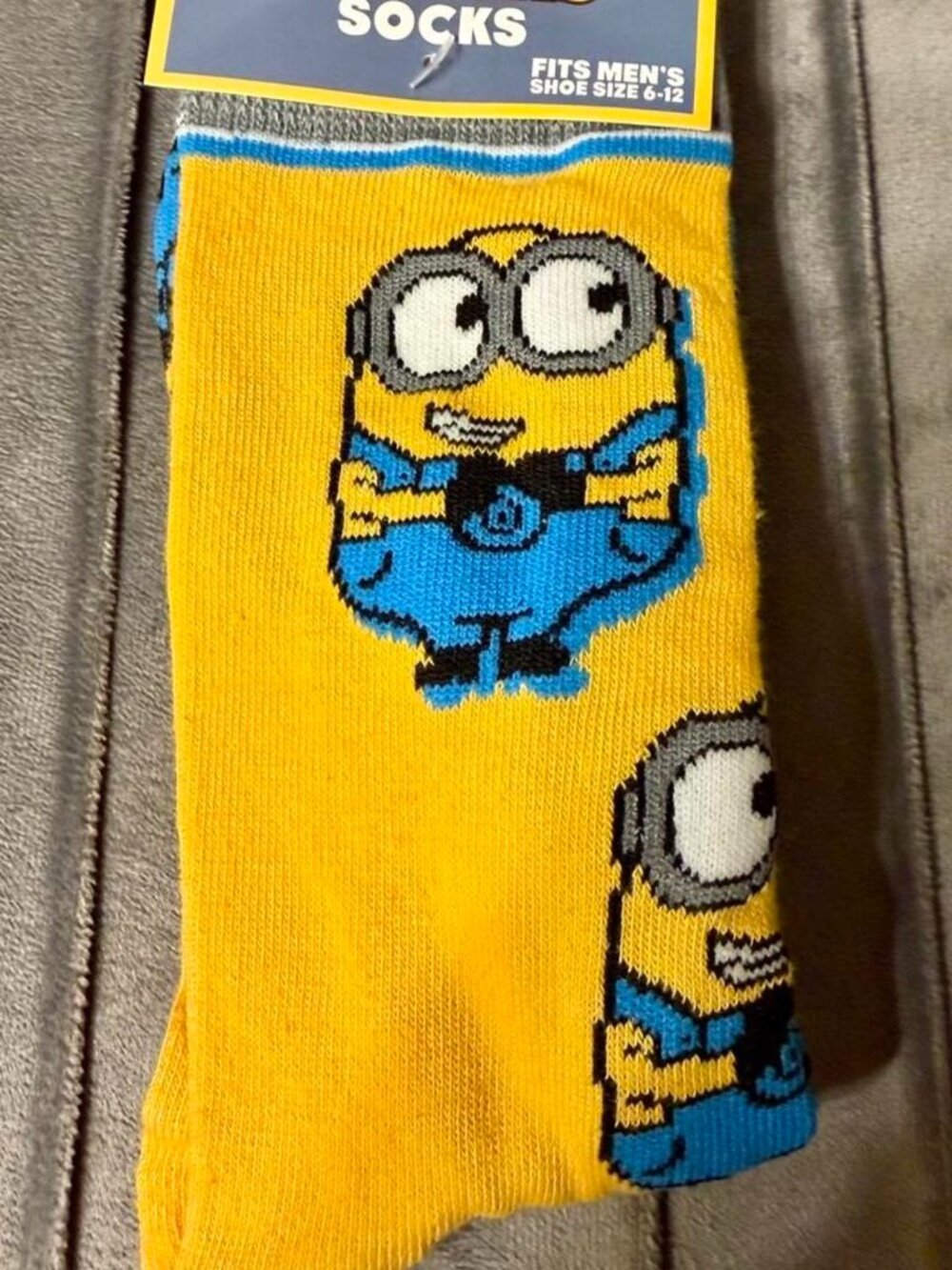 Minions Men's Crew Socks